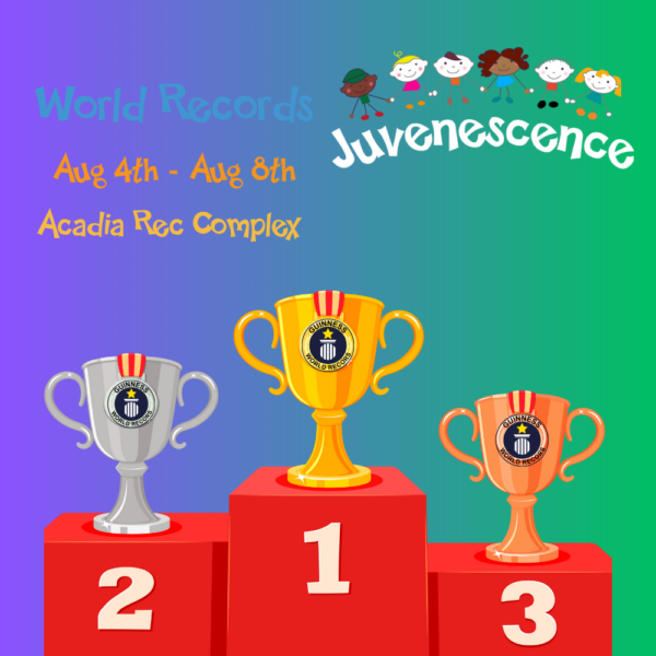 World Records (Acadia Recreation Complex) Aug 5th - Aug 8th